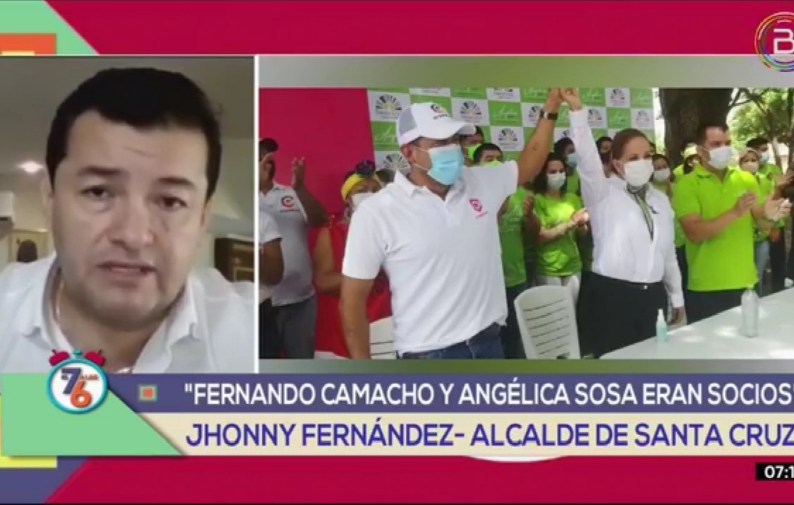 Alcalde Jhonny Fernández confirma sociedad entre Camacho y Sosa