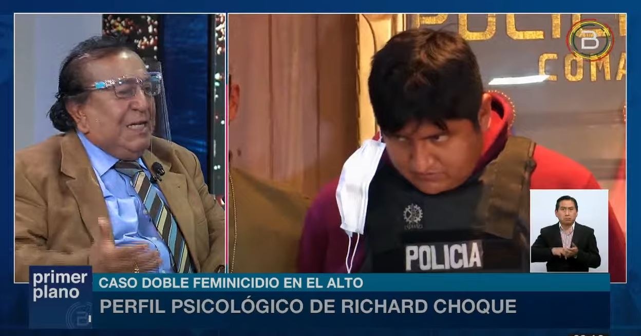Criminólogo: Richard Choque es un psicópata sexual desalmado que no siente culpa ni temor