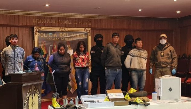 Justicia envía a la cárcel a siete integrantes de la banda delincuencial “Los Payasitos”