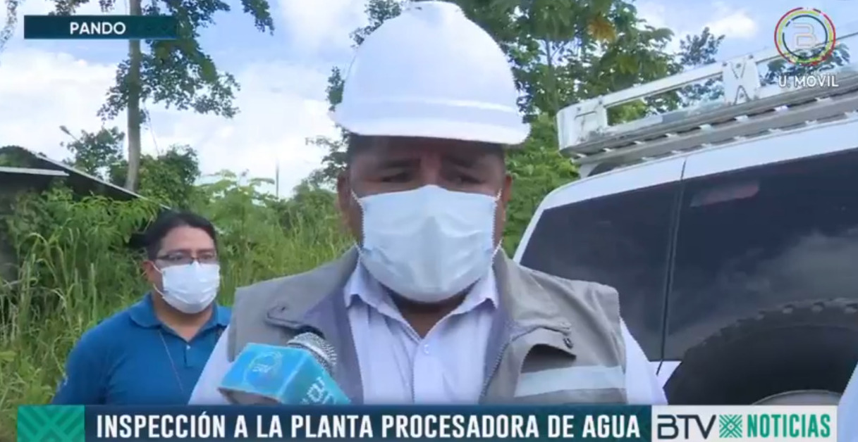 Cobija: Gobierno invierte alrededor de Bs 200 millones en proyecto de agua y alcantarillado