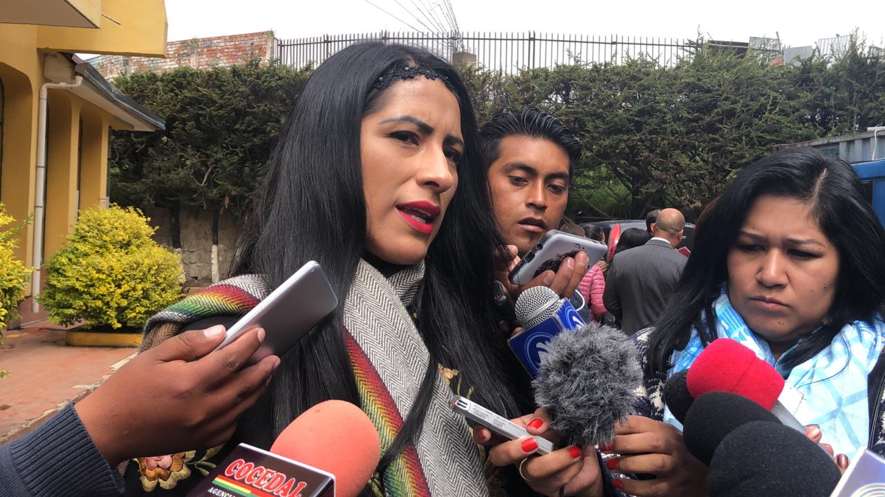 Alanoca responsabiliza al Comité Cívico Pro Santa Cruz y Conade por últimos hechos de intolerancia en el país