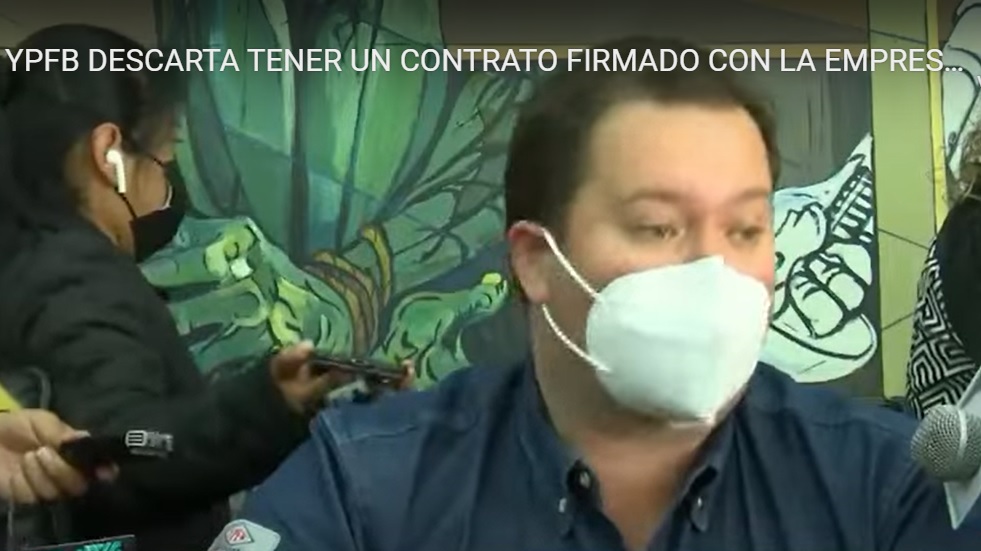 YPFB descarta tener un contrato firmado con la empresa Venquis
