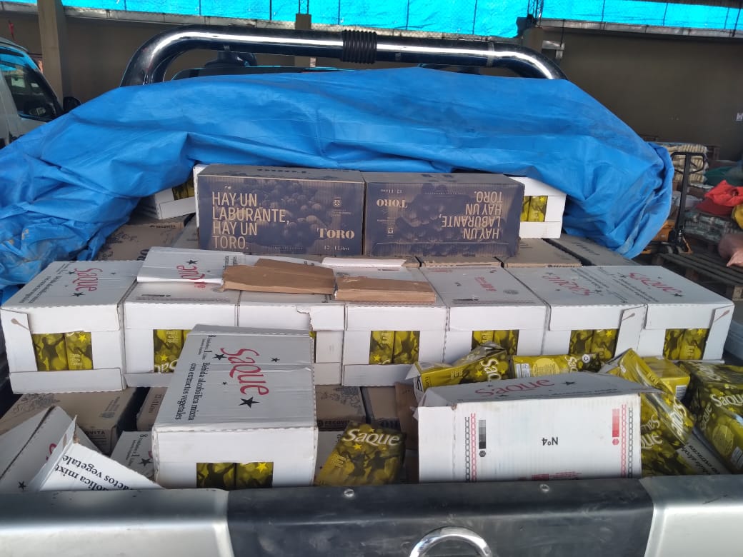 Aduana comisa mercancía de contrabando que ingresaba desde Argentina