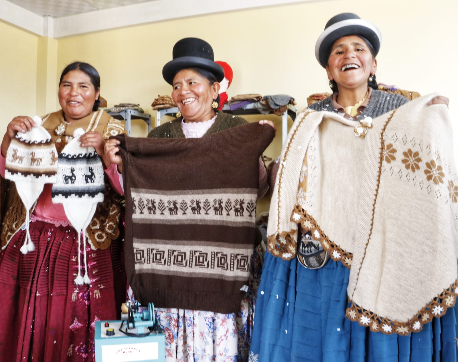 Inauguran infraestructura productiva para promover la producción de tejidos artesanales con fibra de alpaca