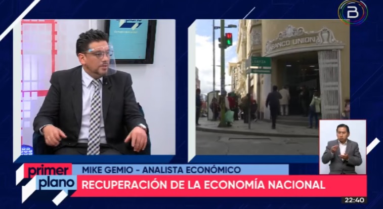 Analista destaca que descenso en contagios de COVID-19 contribuye a la reactivación económica