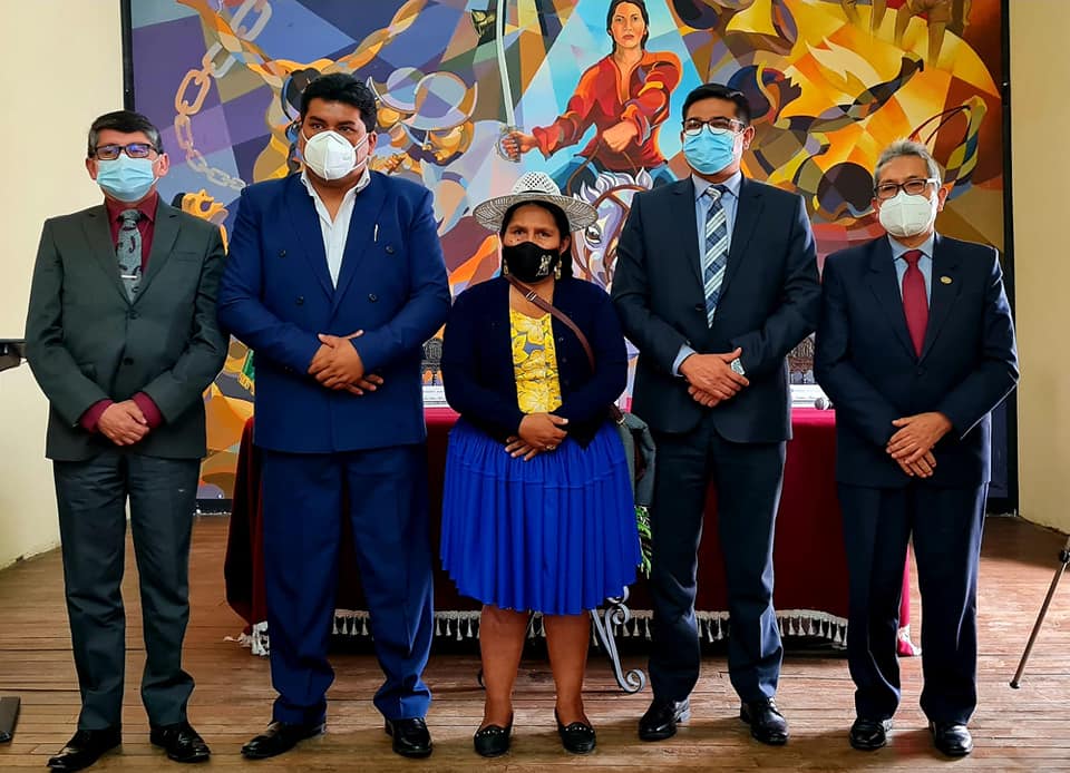 Posesionan al delegado presidencial ante el Consejo Nacional del Bicentenario de Bolivia