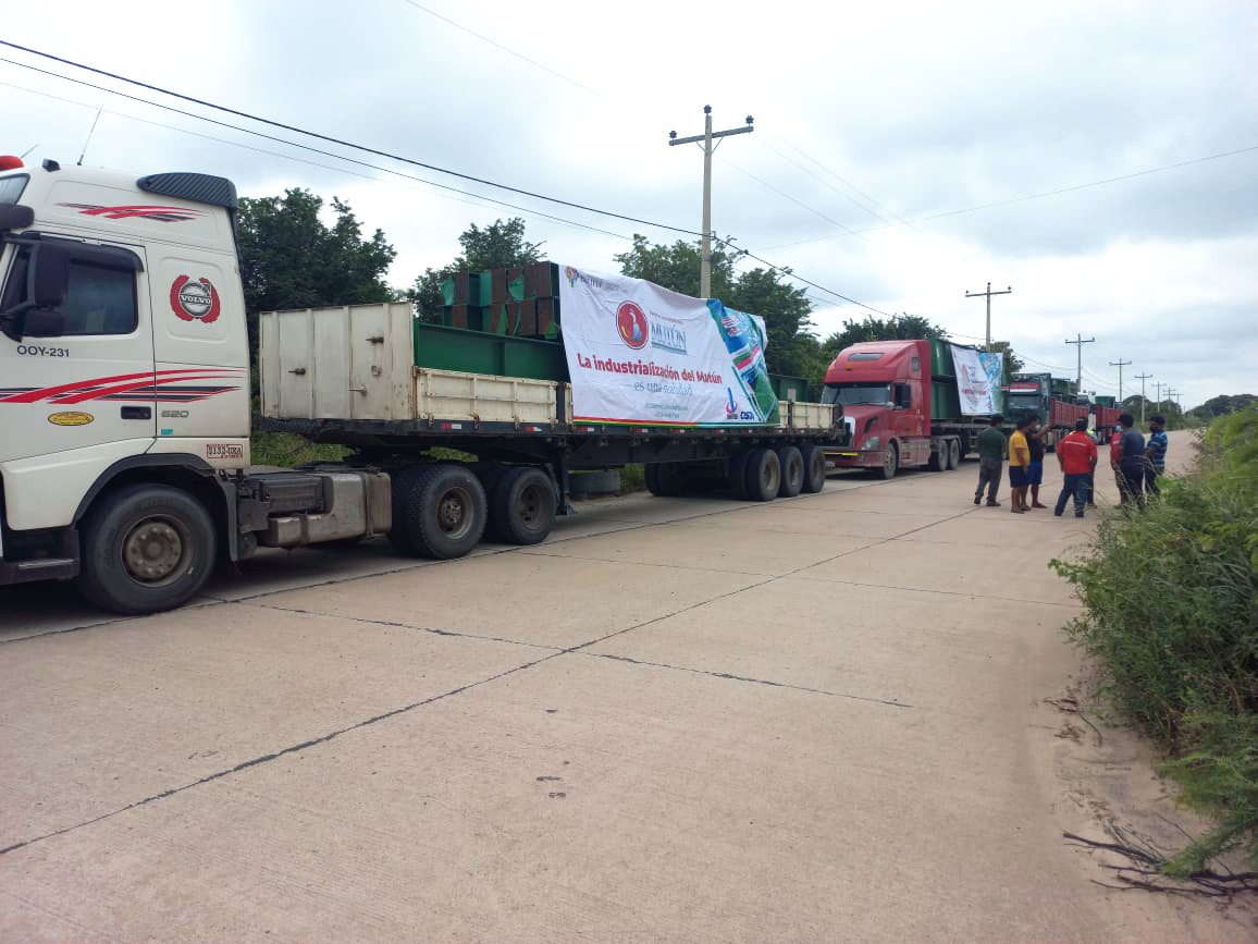 Llega segundo lote de estructuras metálicas para el Complejo Siderúrgico del Mutún