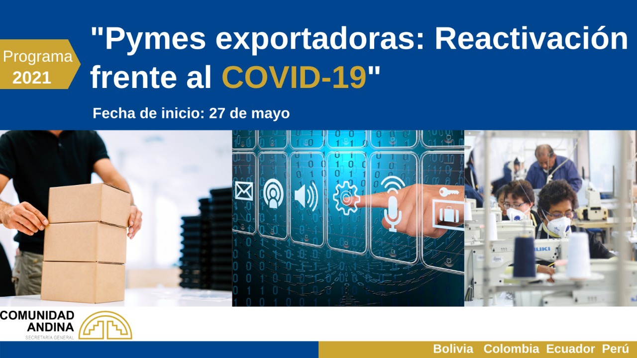Pymes de la Comunidad Andina serán capacitadas virtualmente