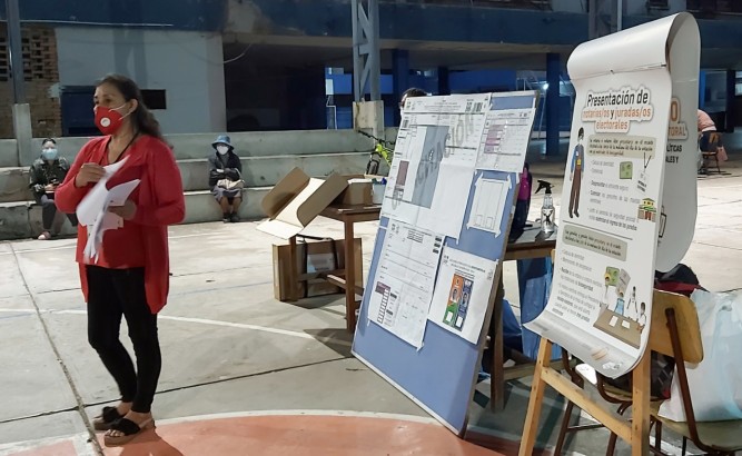Jurados electorales de Tarija, Yacuiba, Villa Montes y Bermejo son capacitados para la segunda vuelta