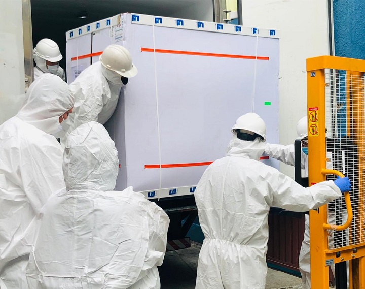 Vacunas llegan a las regiones para continuar con el plan de inmunización masiva