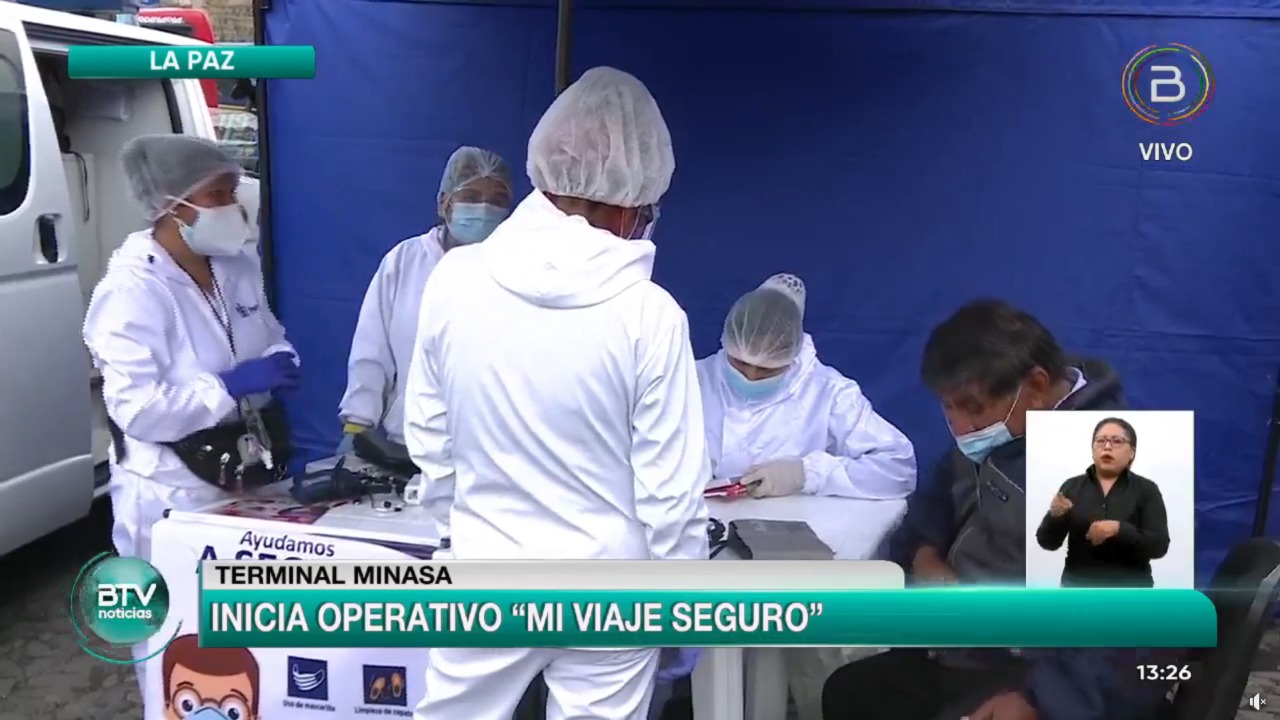 Viceministerio de Seguridad Ciudadana inicia el operativo “Mi viaje seguro”