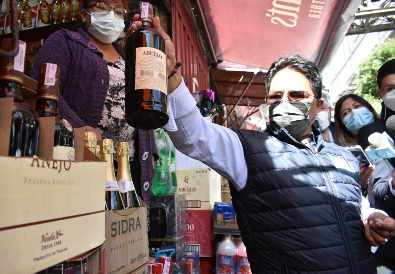 Defensa del Consumidor intensifica controles en la venta de bebidas alcohólicas en La Paz