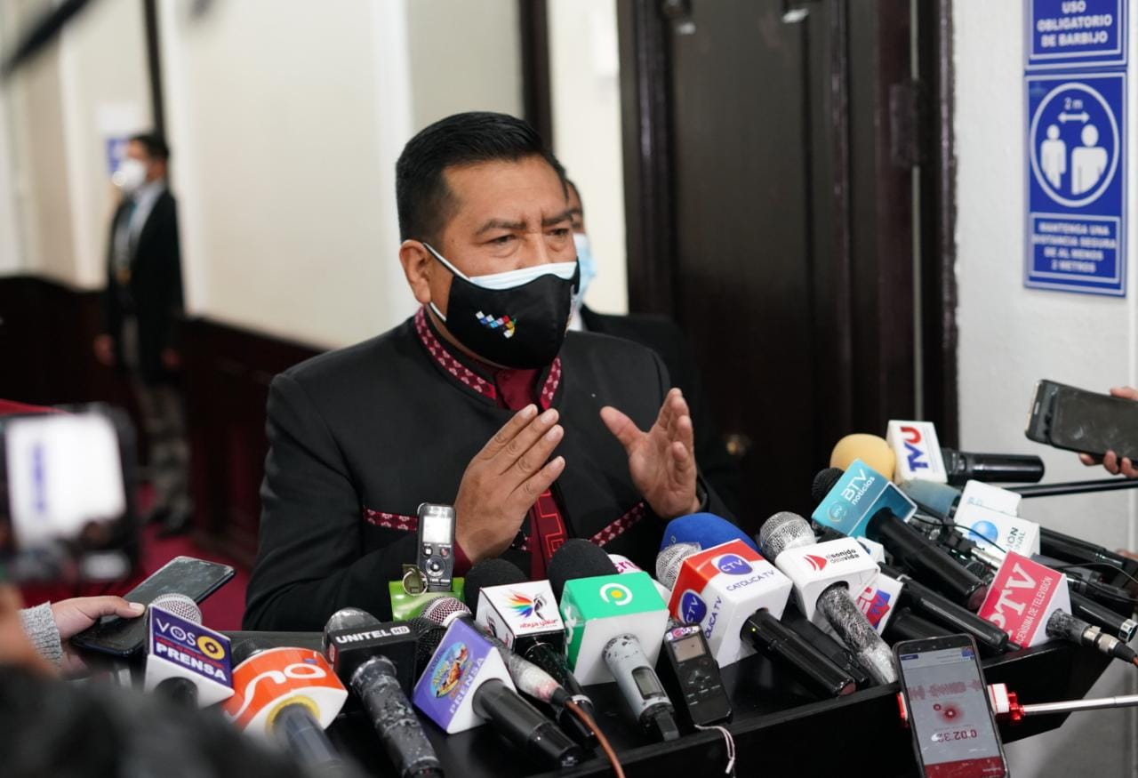 Presidente de Diputados saluda a La Paz y destaca 31 proyectos de ley