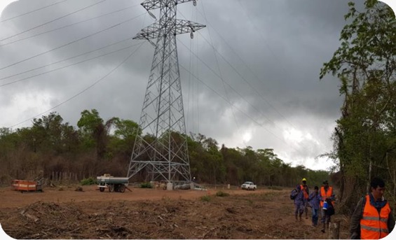 Línea de transmisión que permitirá exportar electricidad a Argentina presenta 86% de avance