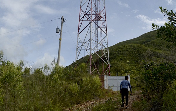Entel moderniza el servicio de acceso a Internet en la comunidad Santo Domingo