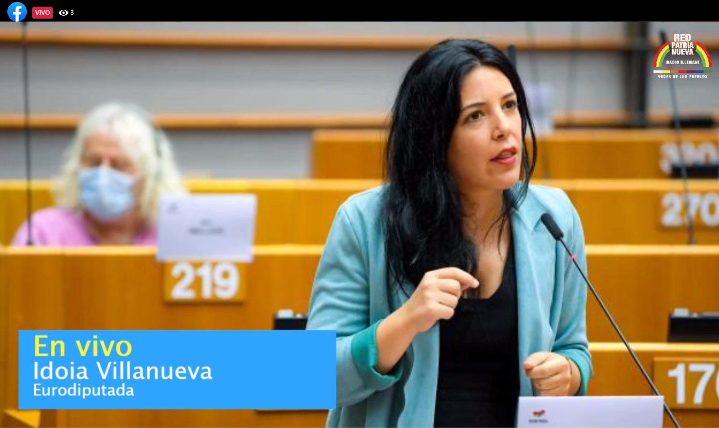 Europarlamentaria de izquierda se suma a la campaña para la liberación de patentes de vacunas contra el COVID-19