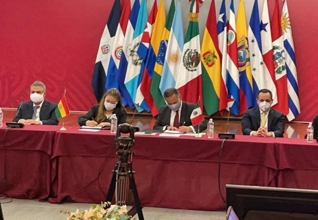 Bolivia y México firman convenio de cooperación internacional en lucha contra el lavado de activos y financiamiento al terrorismo