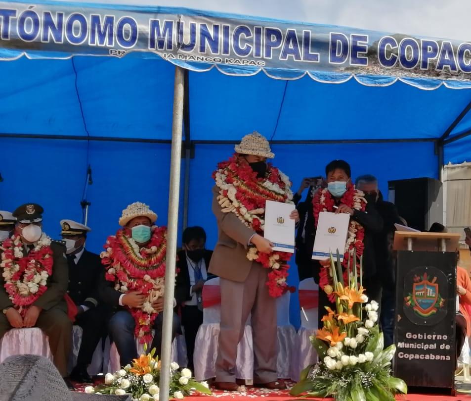 Fiscalía General garantiza recursos económicos para la construcción de un edificio para el Asiento Fiscal de Copacabana