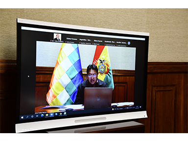 Bolivia presenta propuesta en sesión de convocantes de diálogos rumbo a la cumbre sobre sistemas alimentarios