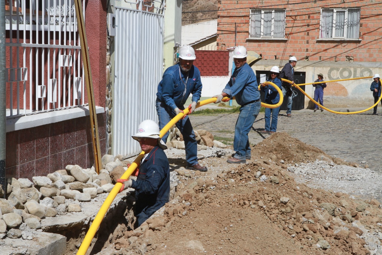 YPFB invirtió más de $us 1.000 millones en instalaciones de gas domiciliario entre 2006 y 2021