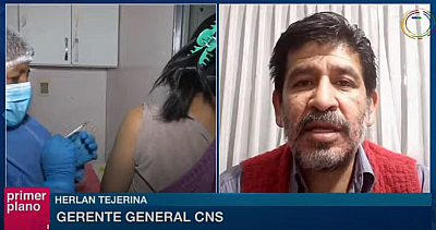 Gerente: La Caja Nacional de Salud tiene 64 puntos de vacunación de los cuales 22 atienden a los no asegurados