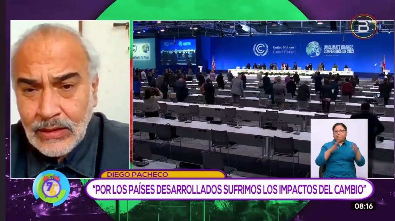 Países desarrollados mostraron en la COP26 una “hipocresía general” con la Madre Tierra y con la humanidad