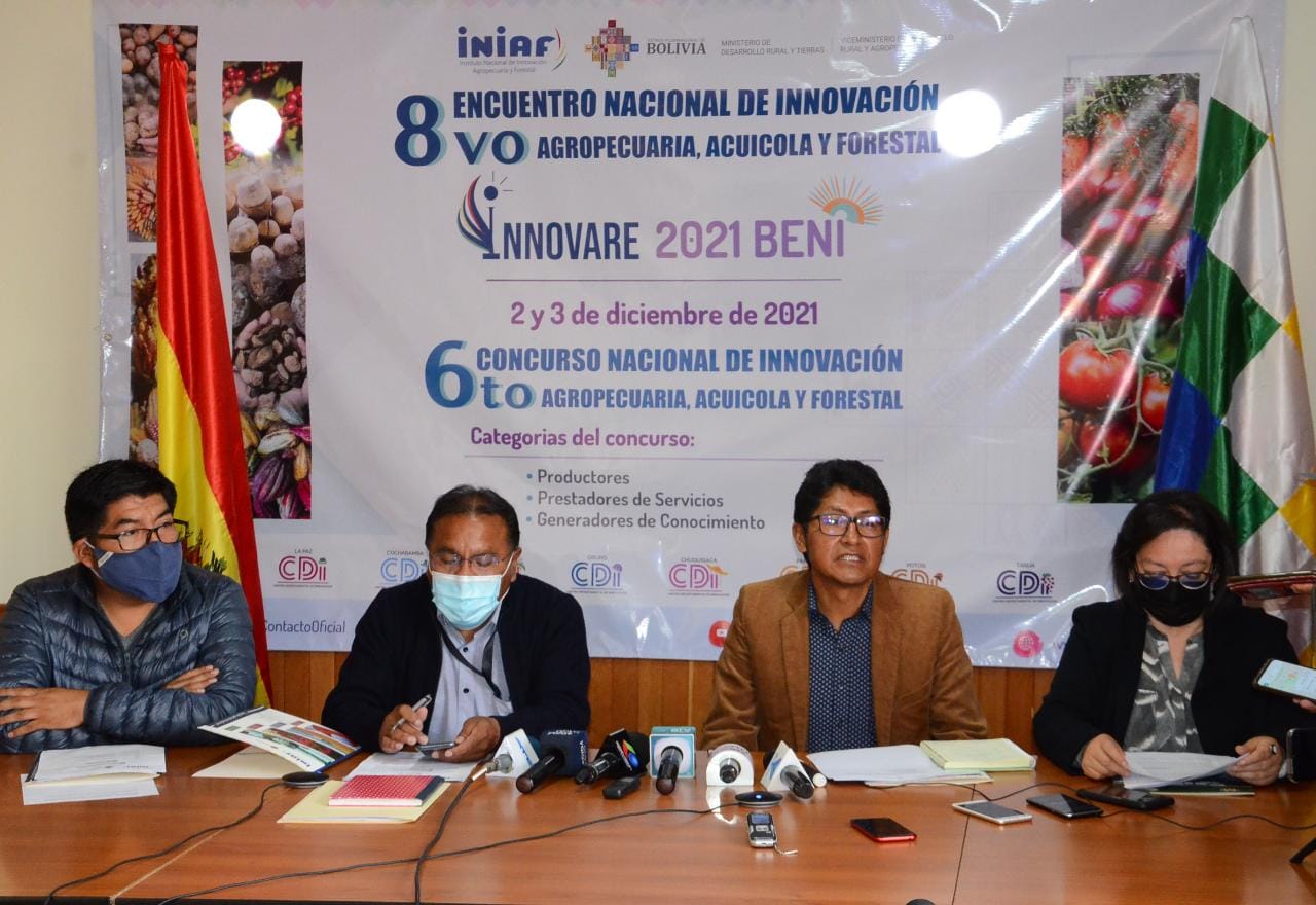 Lanzan octavo Encuentro Nacional de Innovación Agropecuaria, Acuícola y Forestal “Innovare 2021”