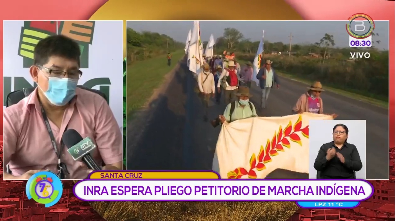 INRA Santa Cruz espera que marchistas se sumen al diálogo que sus dirigentes sostienen en la sede de la Cidob