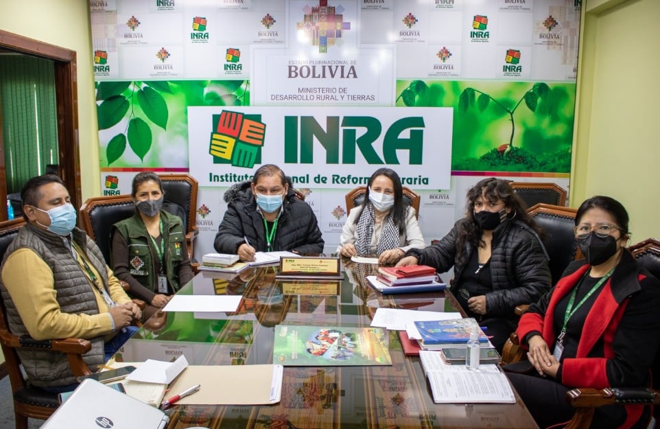 El INRA pide que se le permita trabajar sin violencia, sin bloqueos ni toma de tierras