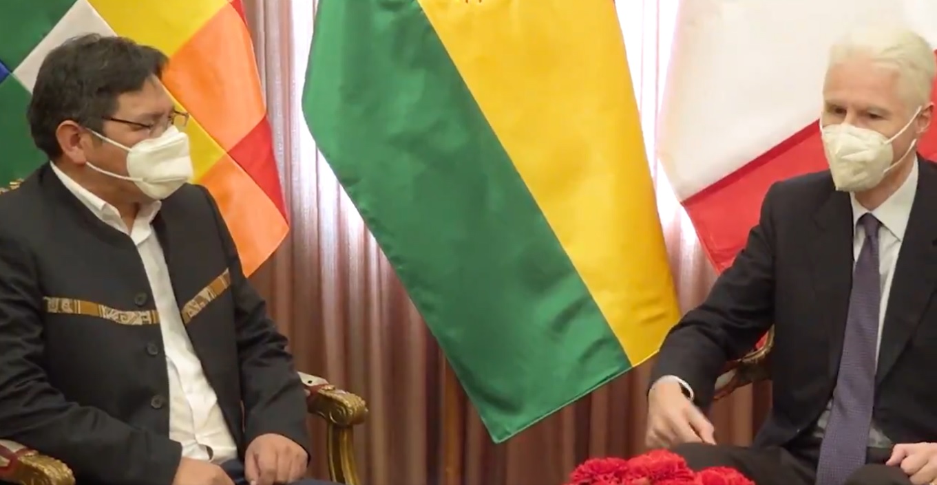 Viceministro de Relaciones Exteriores y Embajador de Italia se reúnen para hablar de multilateralismo