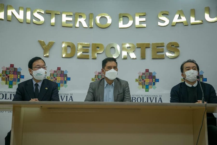 Japón anuncia donación de equipamiento y fortalecimiento en salud para la lucha contra el COVID-19 en Bolivia