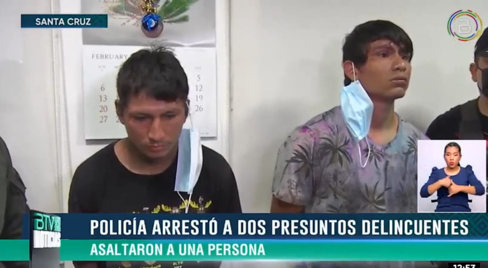 Detienen a dos presuntos ladrones que operaban en Santa Cruz aprovechando el Carnaval