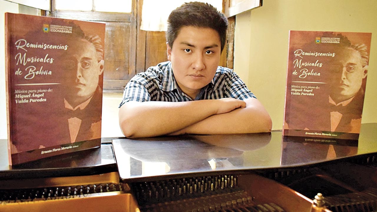 Libro de Miguel Ángel Valda recupera 46 manuscritos de obras musicales bolivianas para piano