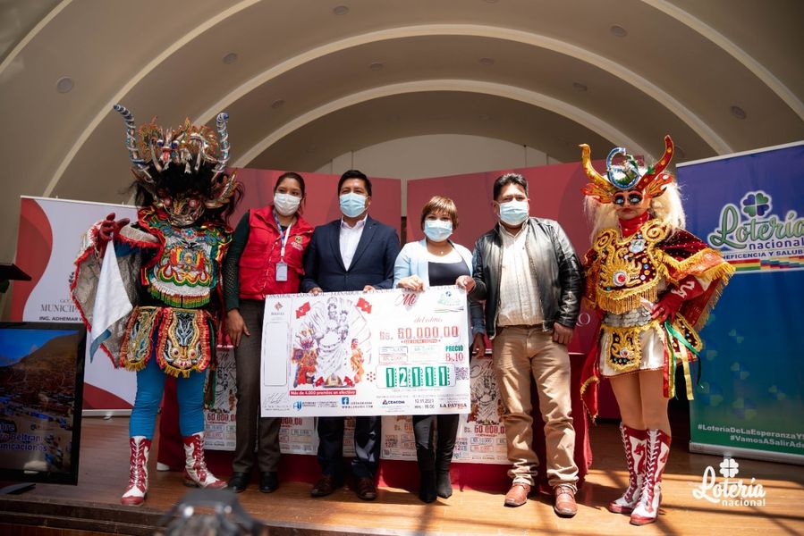 Lotería lanza sortero regional “Mi Oruro del Alma”