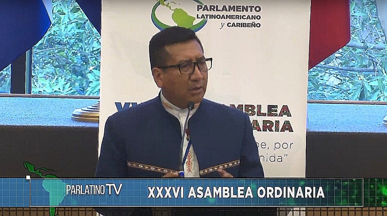 Presidente de Diputados pide a países del Parlatino enfrentar la pandemia unidos y garantizar clases presenciales