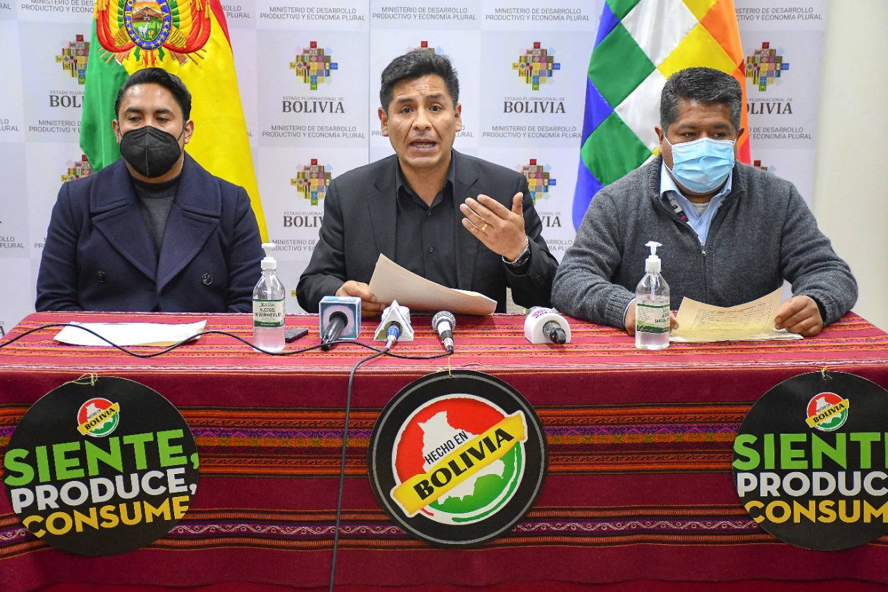 Feria Productiva “Unidos Contra el COVID - Hecho en Bolivia” genera Bs 262.000 en dos días