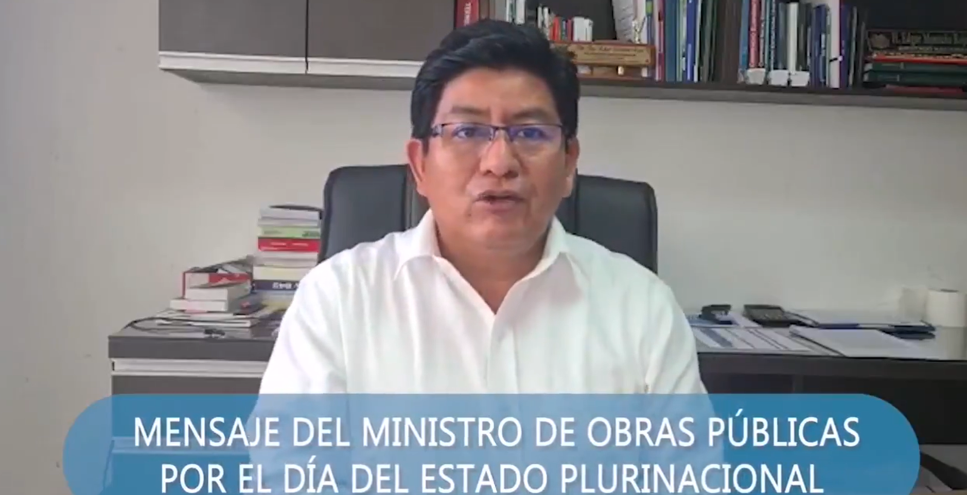 Ministro Montaño anuncia la inversión de Bs 6.722 millones y la ejecución de 35 obras camineras