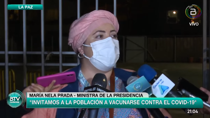 Prada: Gabinete ampliado insta a la población a vacunarse y pide mantener medidas de prevención frente al COVID-19
