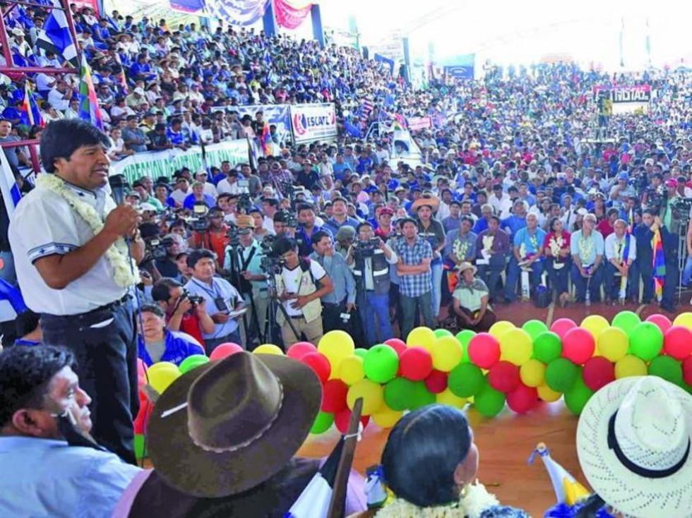 Confirman congreso del MAS para modificar estatuto interno