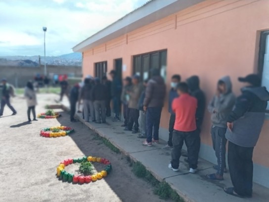 TED Potosí participa en la elección de delegados del centro de rehabilitación Santo Domingo de Cantumarca