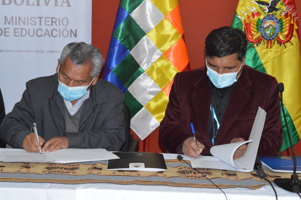 Educación y el Magisterio Rural suscriben acuerdo de atención al pliego petitorio sectorial