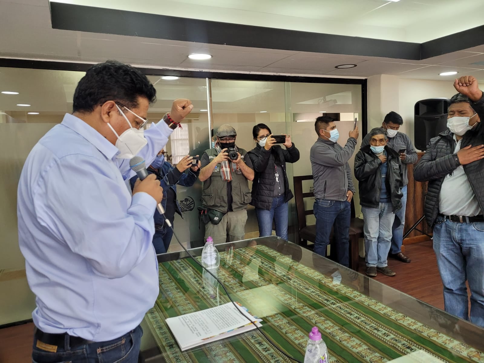 Víctor Hugo Vásquez jura como Director General Ejecutivo de la IPDSA