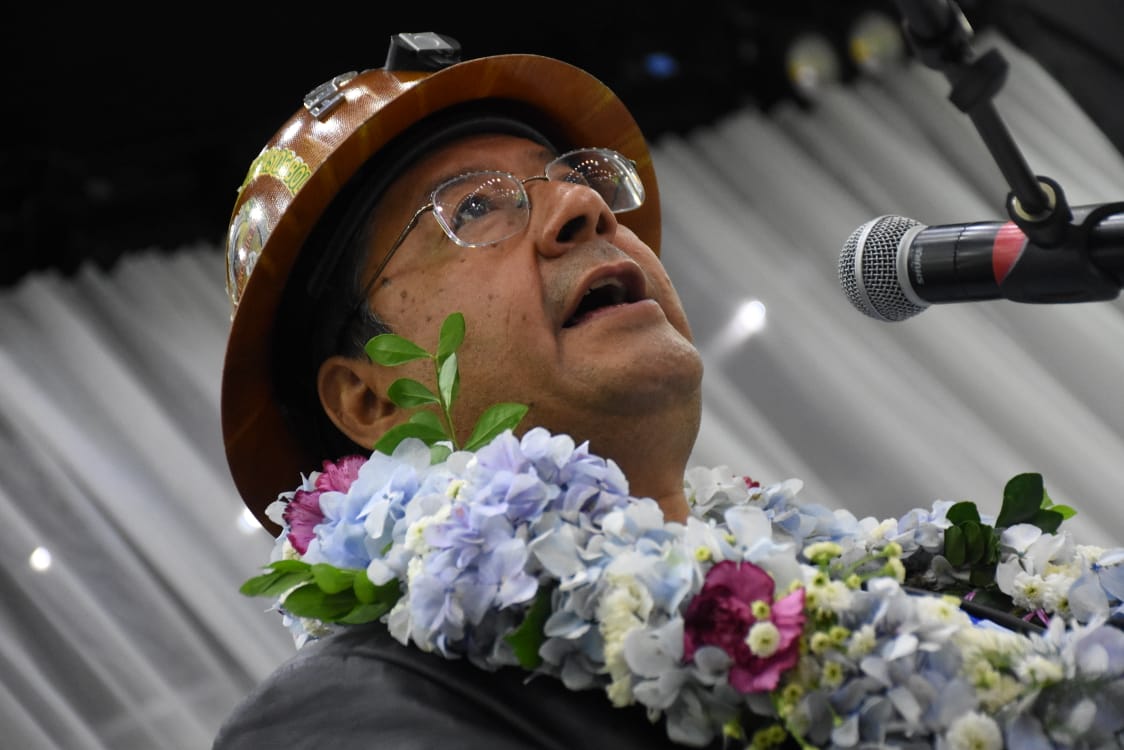 Presidente destaca historia de lucha de la Fencomin y compromete sede sindical por su 53 aniversario