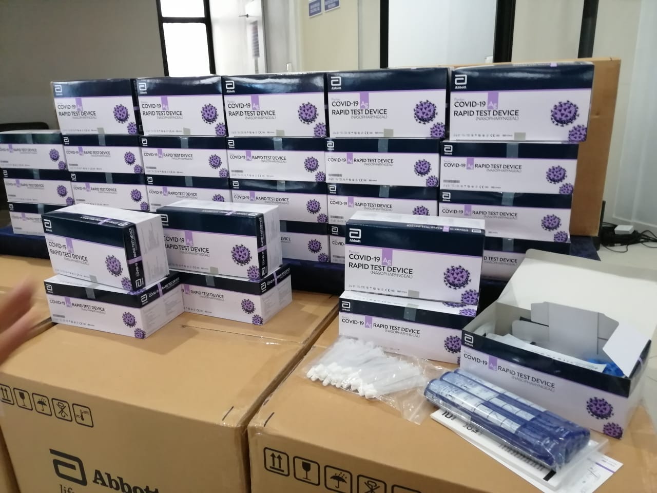 En Santa Cruz distribuyen 51.000 pruebas de diagnóstico masivo y gratuito del COVID