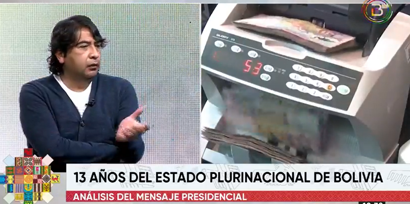 Analista: Bolivia ha retomado las bases del crecimiento para la transformación