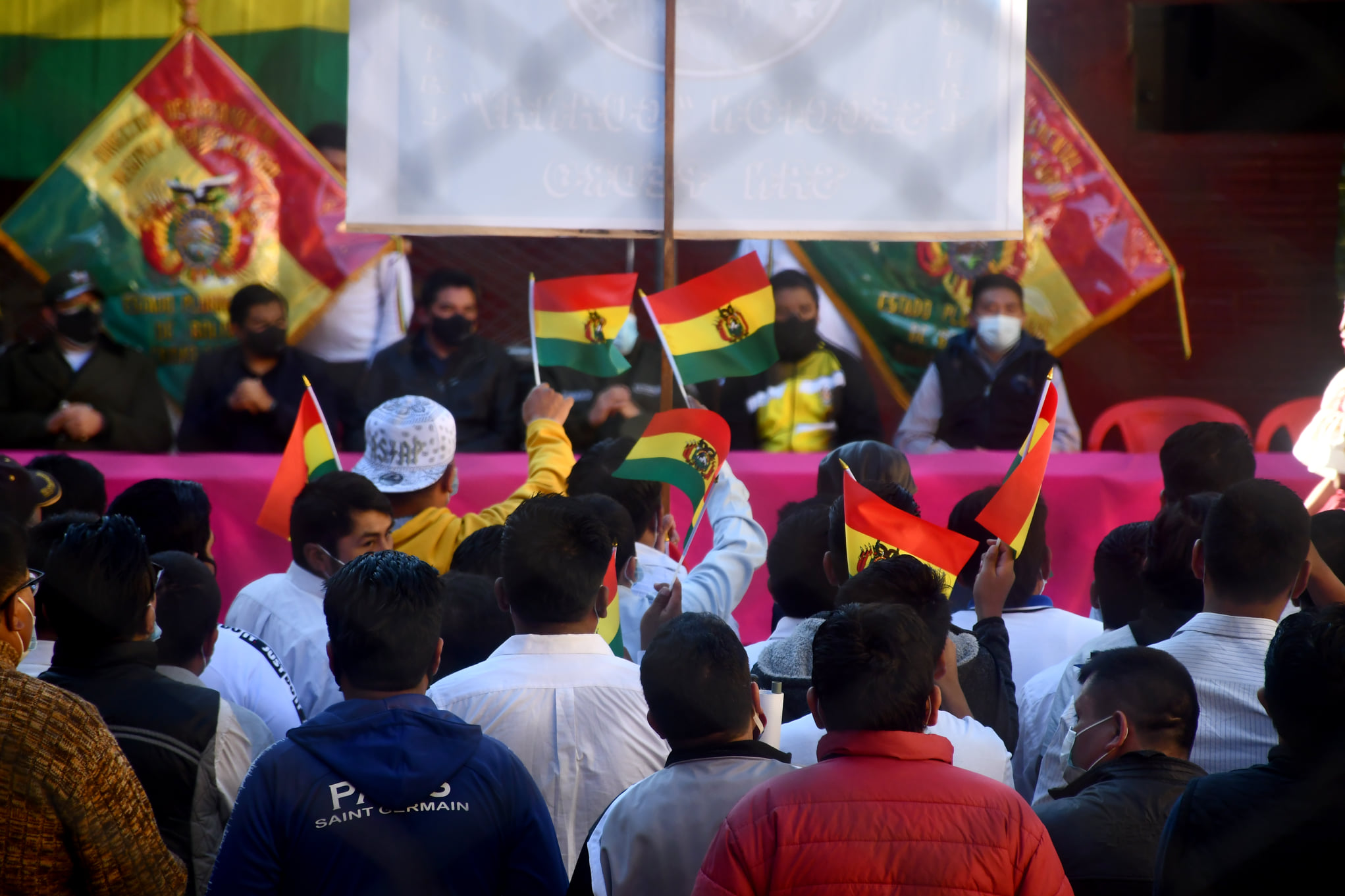 Privados de libertad rinden homenaje a Bolivia en sus 196 años de independencia