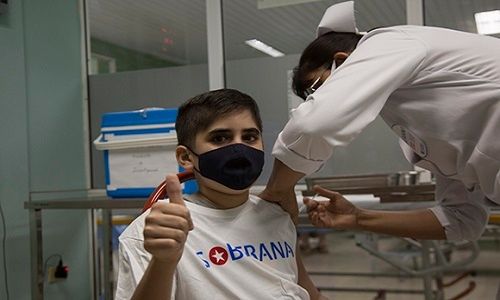 Cuba concluye con la inmunización de primera dosis a todos los voluntarios del ensayo clínico Soberana Pediatría