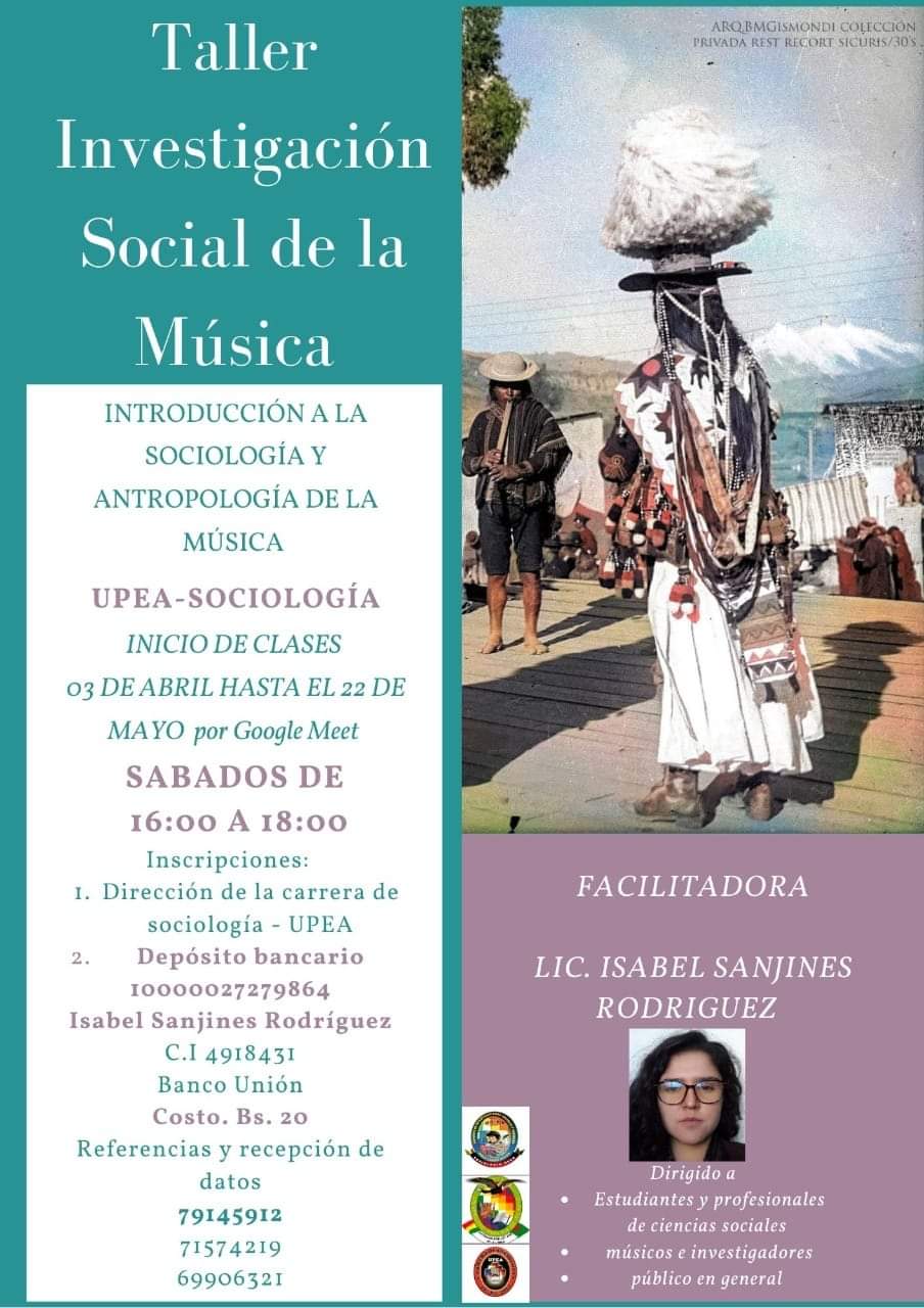 Taller de Investigación de la Música lanza convocatoria para su segunda versión