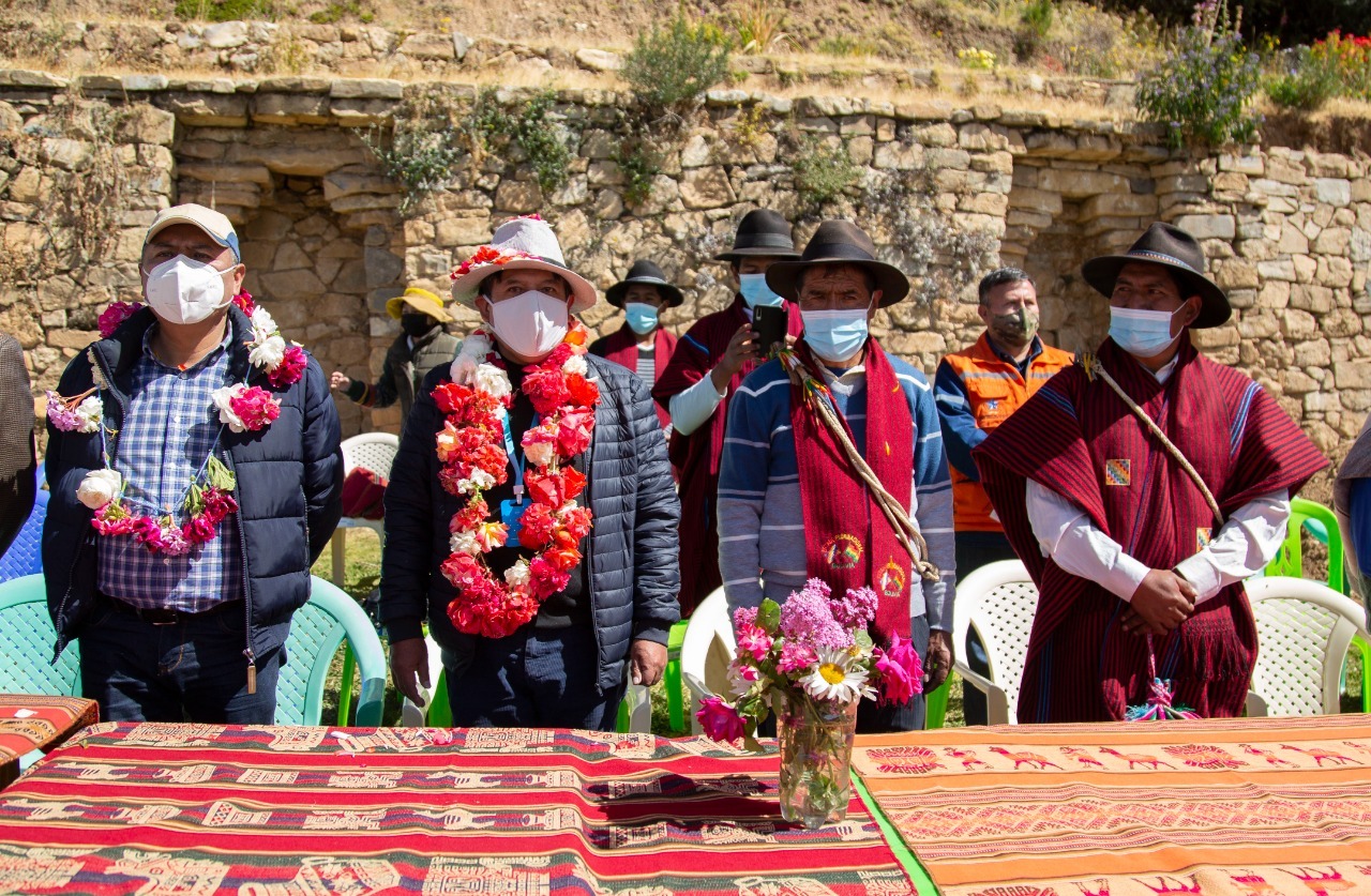 Vicepresidente, en la Isla del Sol, brinda un mensaje de paz y hermandad entre los pueblos