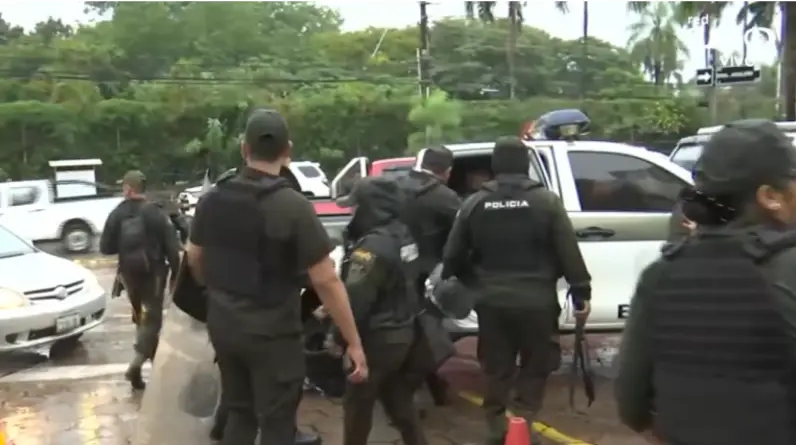 La Policía retomó el control en la zona de Las Londras